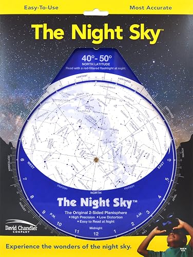 The Night Sky 40°-50° Star Finder (Small)