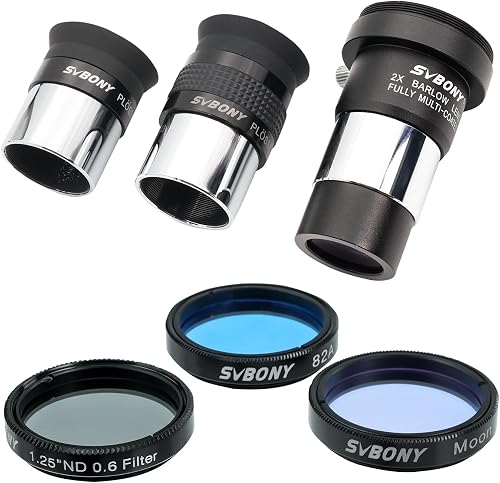 SVBONY SV233 7-Piece Eyepiece & Filter Kit